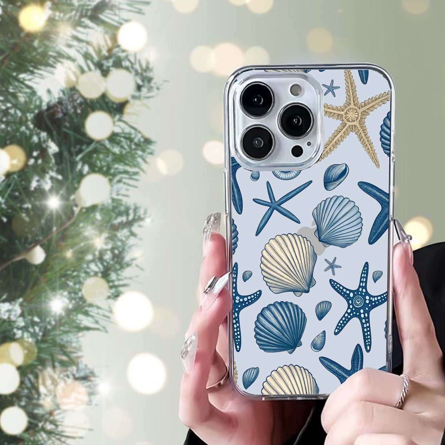 Shell & Shore Clear Silicone case