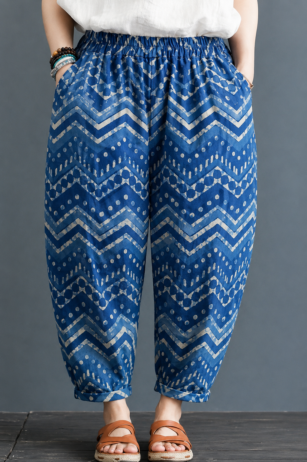 Women's Cotton Printed Pants – Everyday Cotton Comfort