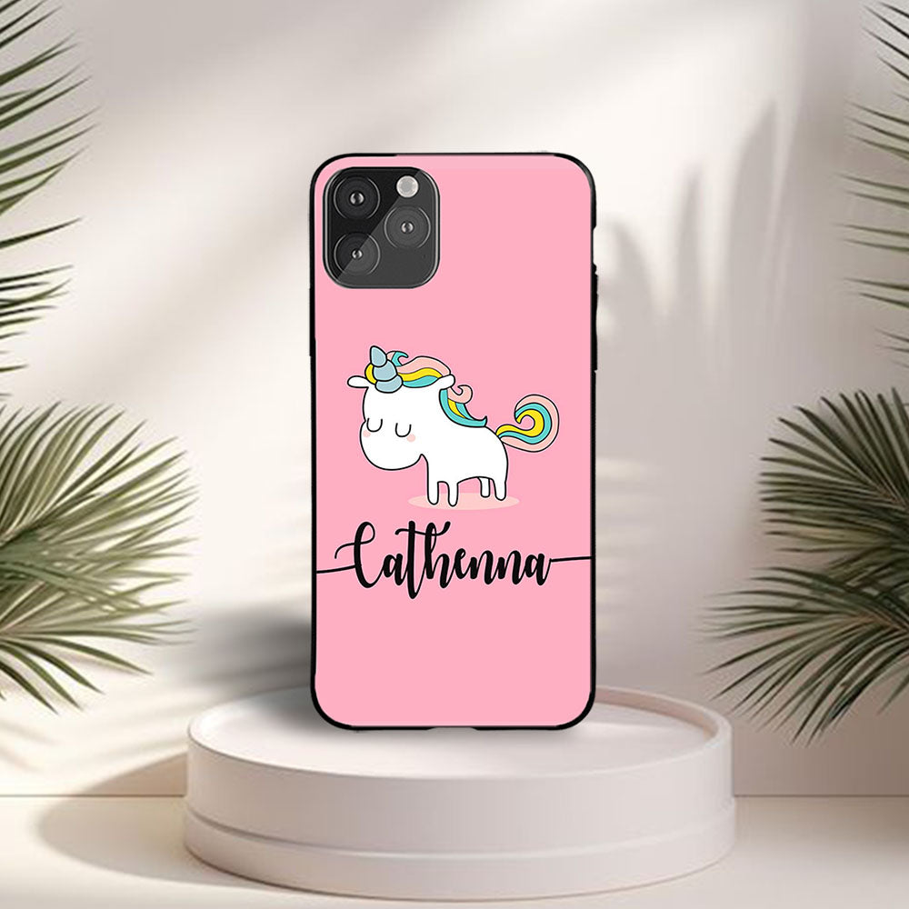 Pink Unicorn Name case