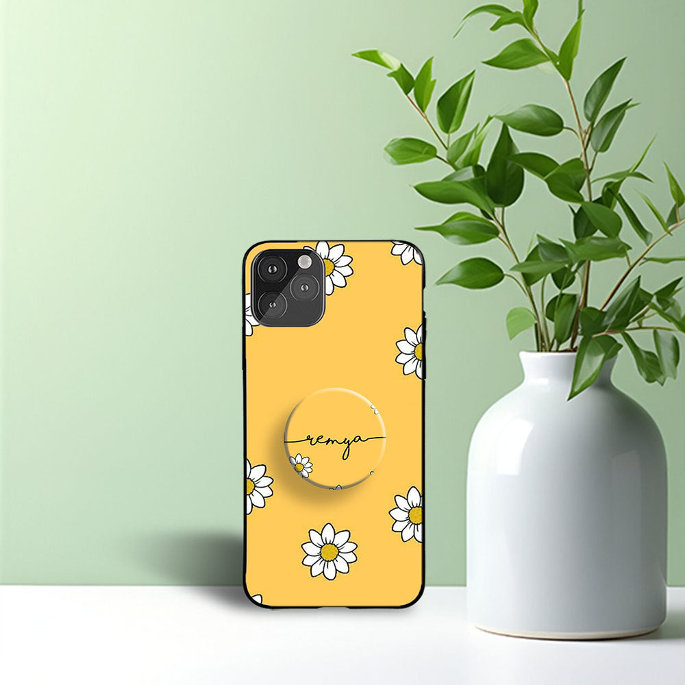 Gripper Case With Yellow Flower