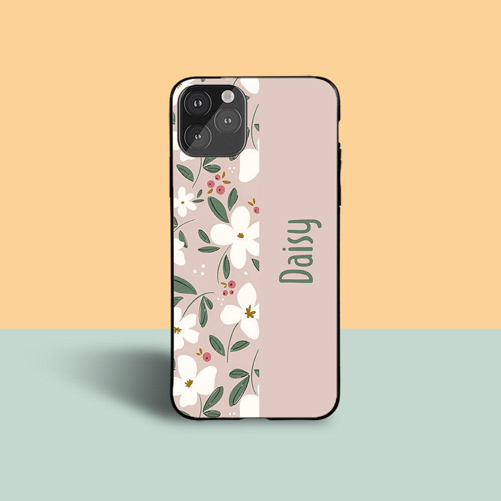 Just Flowers Name Protective Case