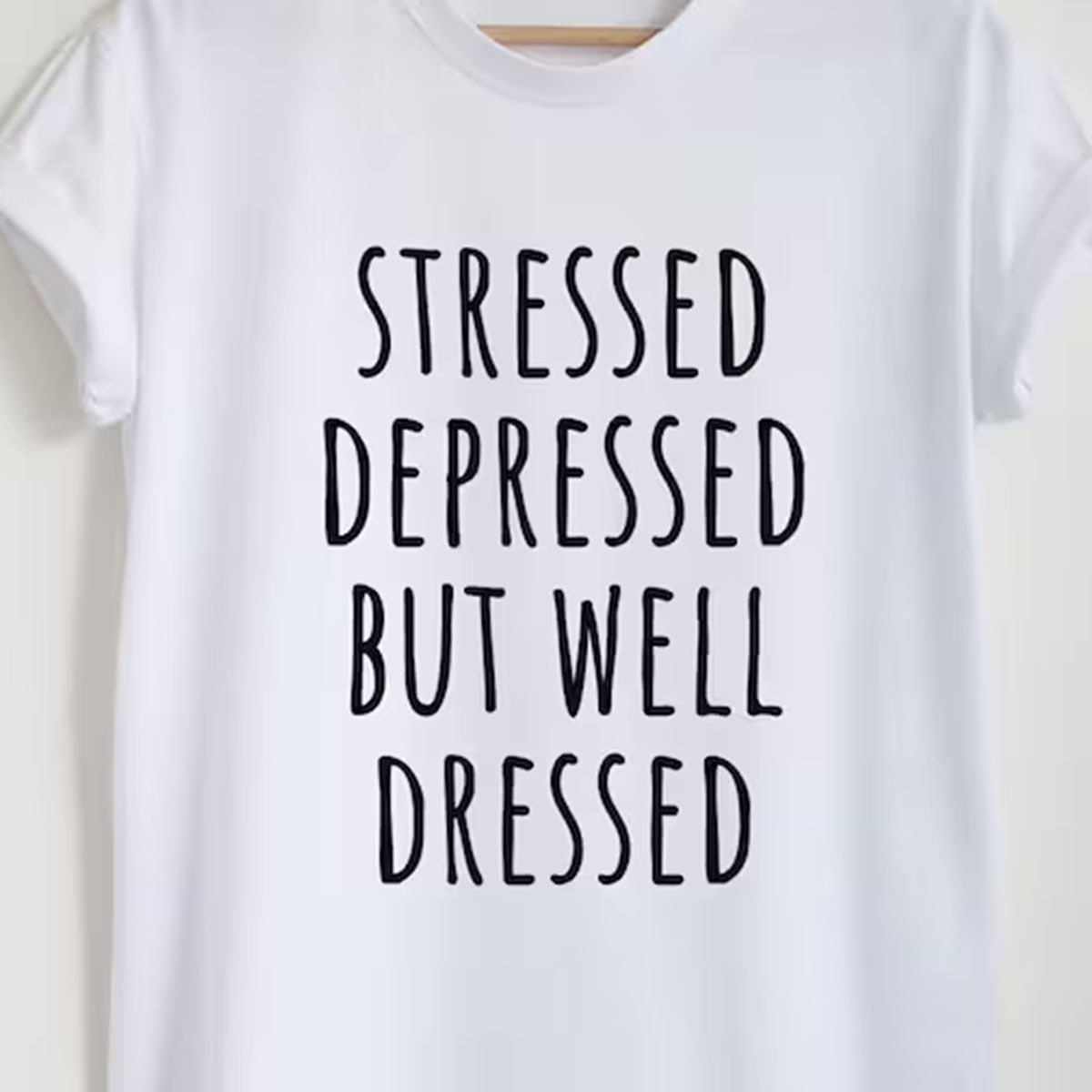 Stressed Printed Unisex T-Shirt