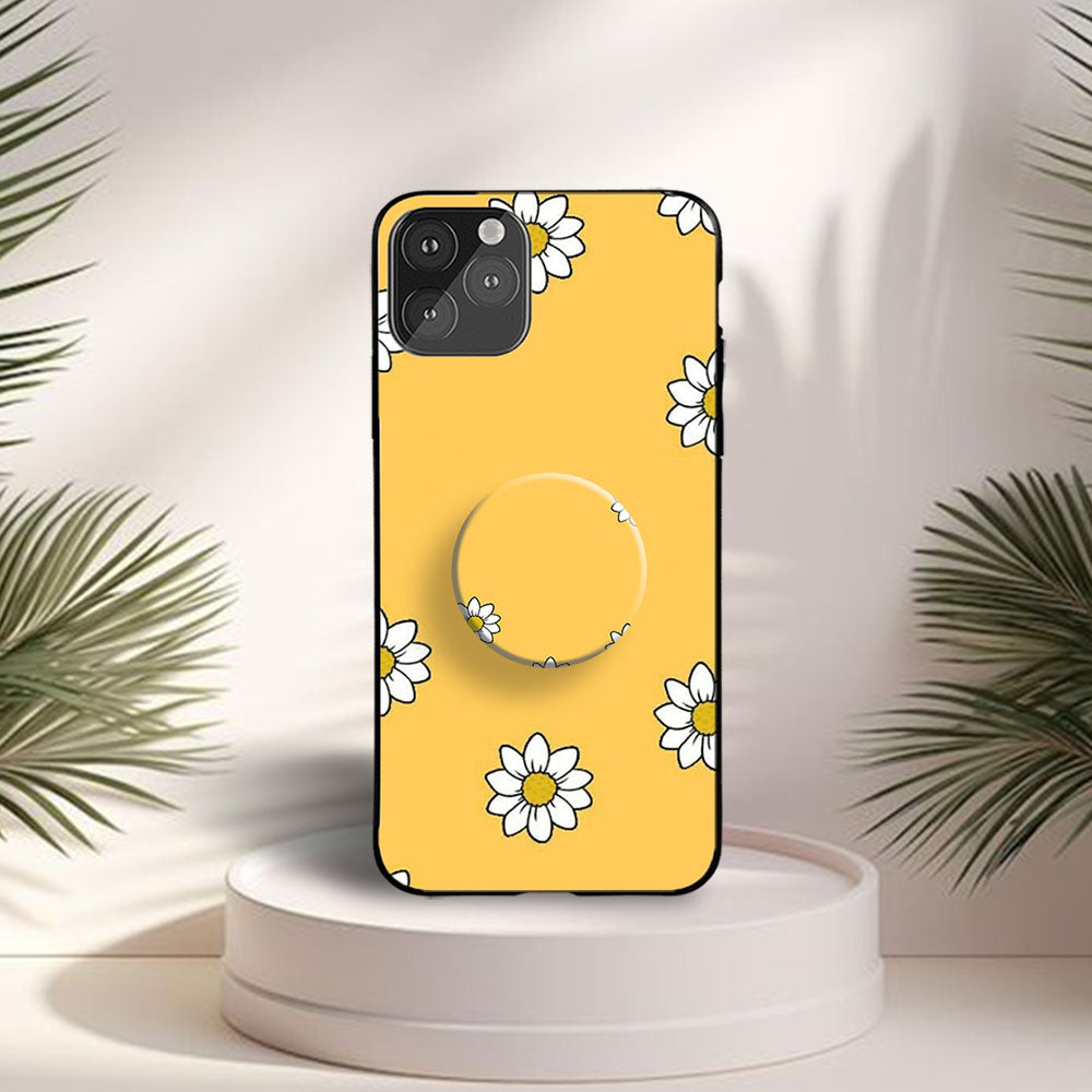 Gripper Case With Yellow Flower