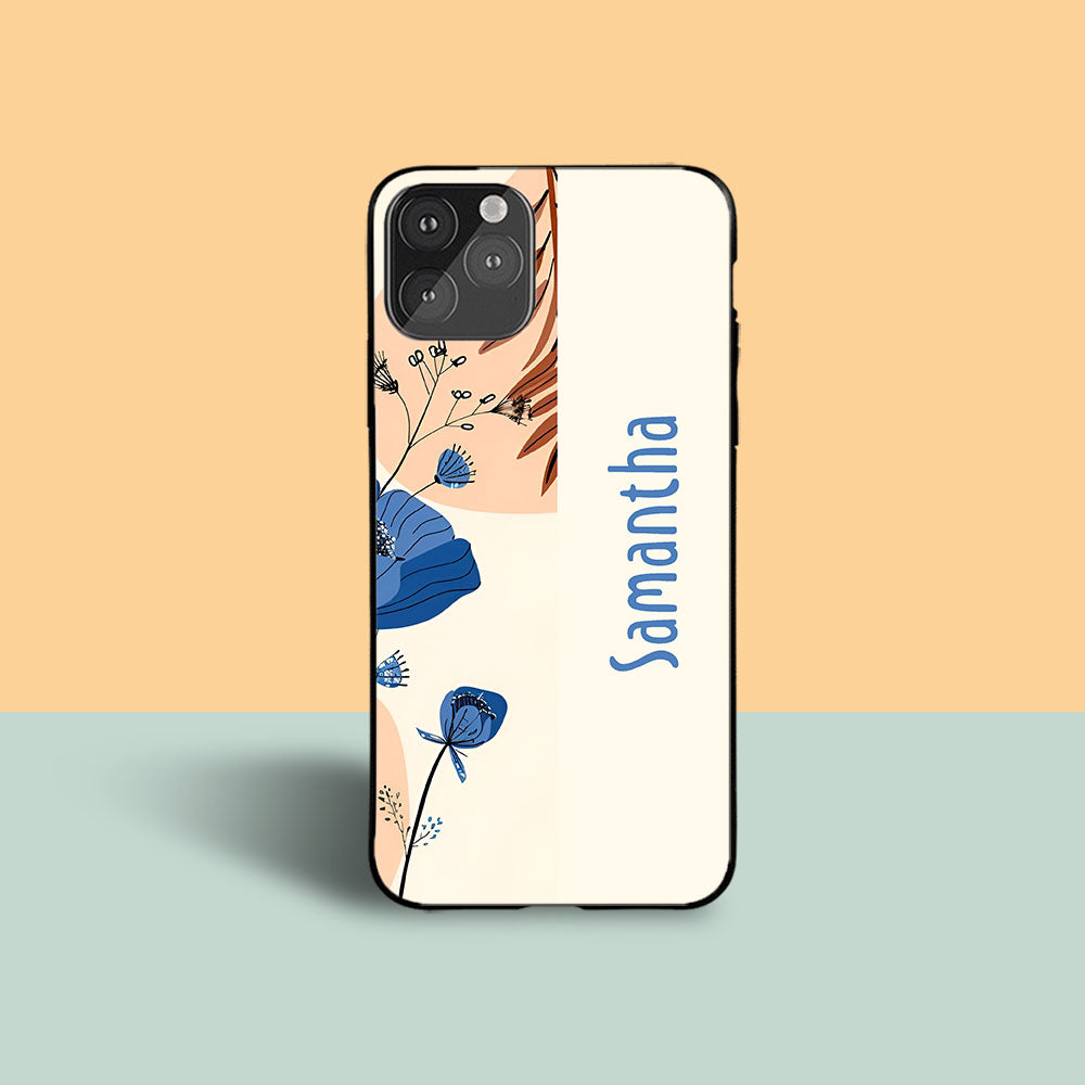 Flowers In Fashion Name Protective Case