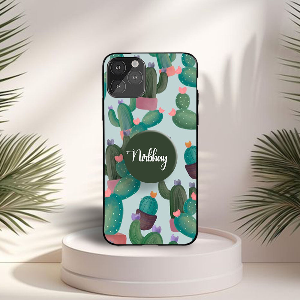 Green cactus Gripper Case