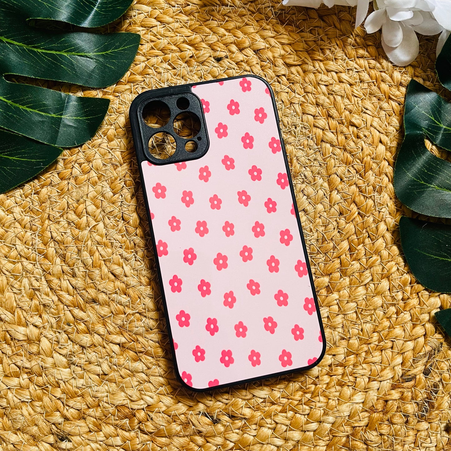Pink Flower Protective Case