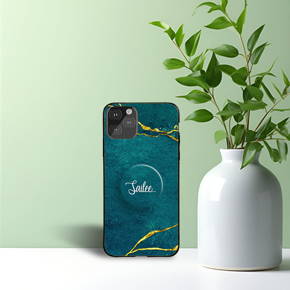 Gripper Case With Prussian blue marble