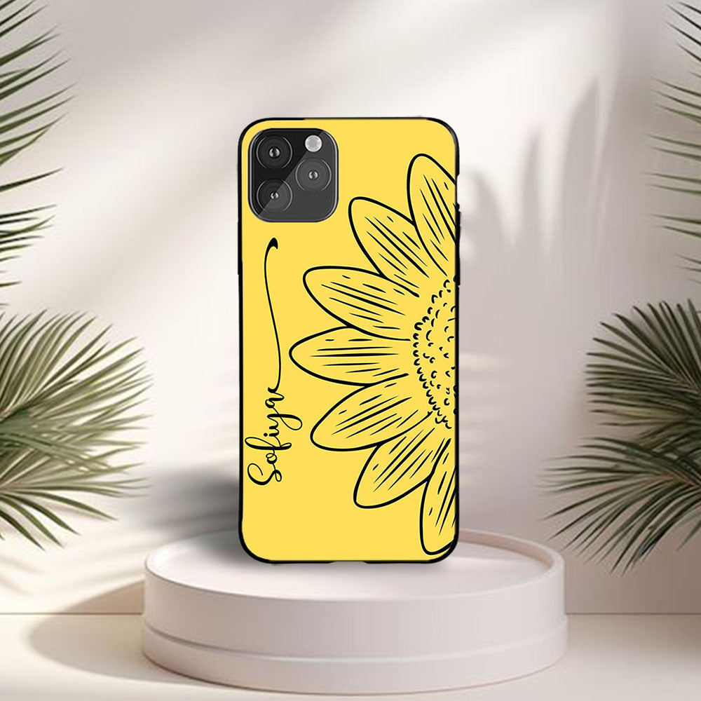 Sunflower Name Case