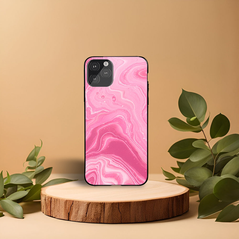 Peachy pink delight Printed Girly phone Case