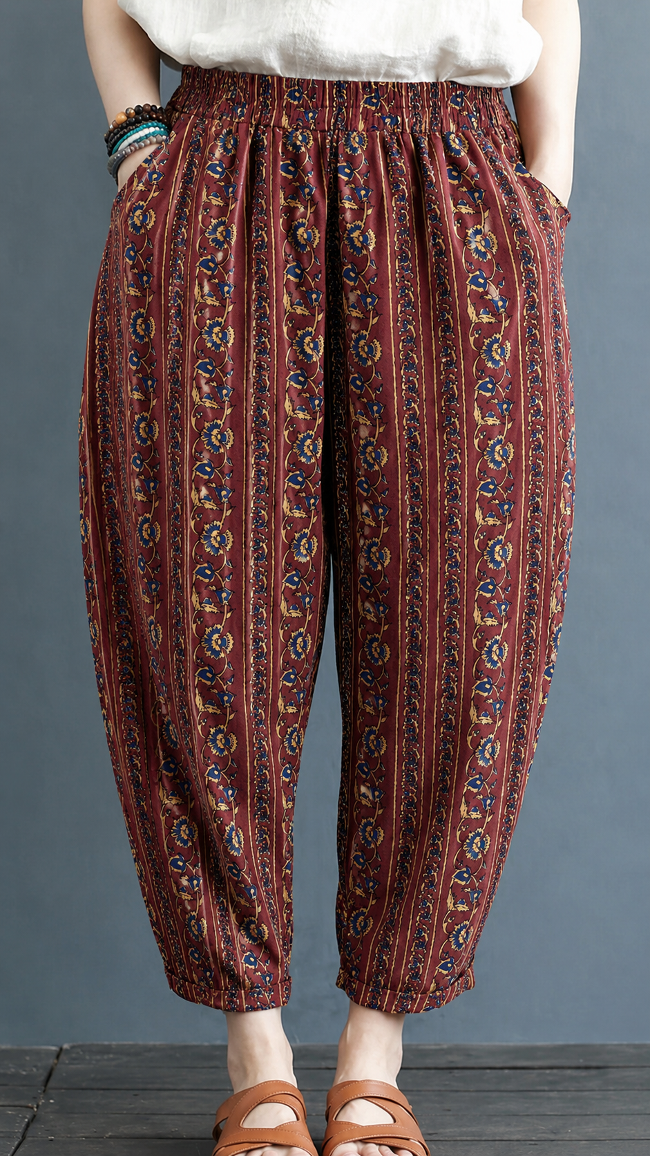 Women's Cotton Printed Pants – Everyday Cotton Comfort