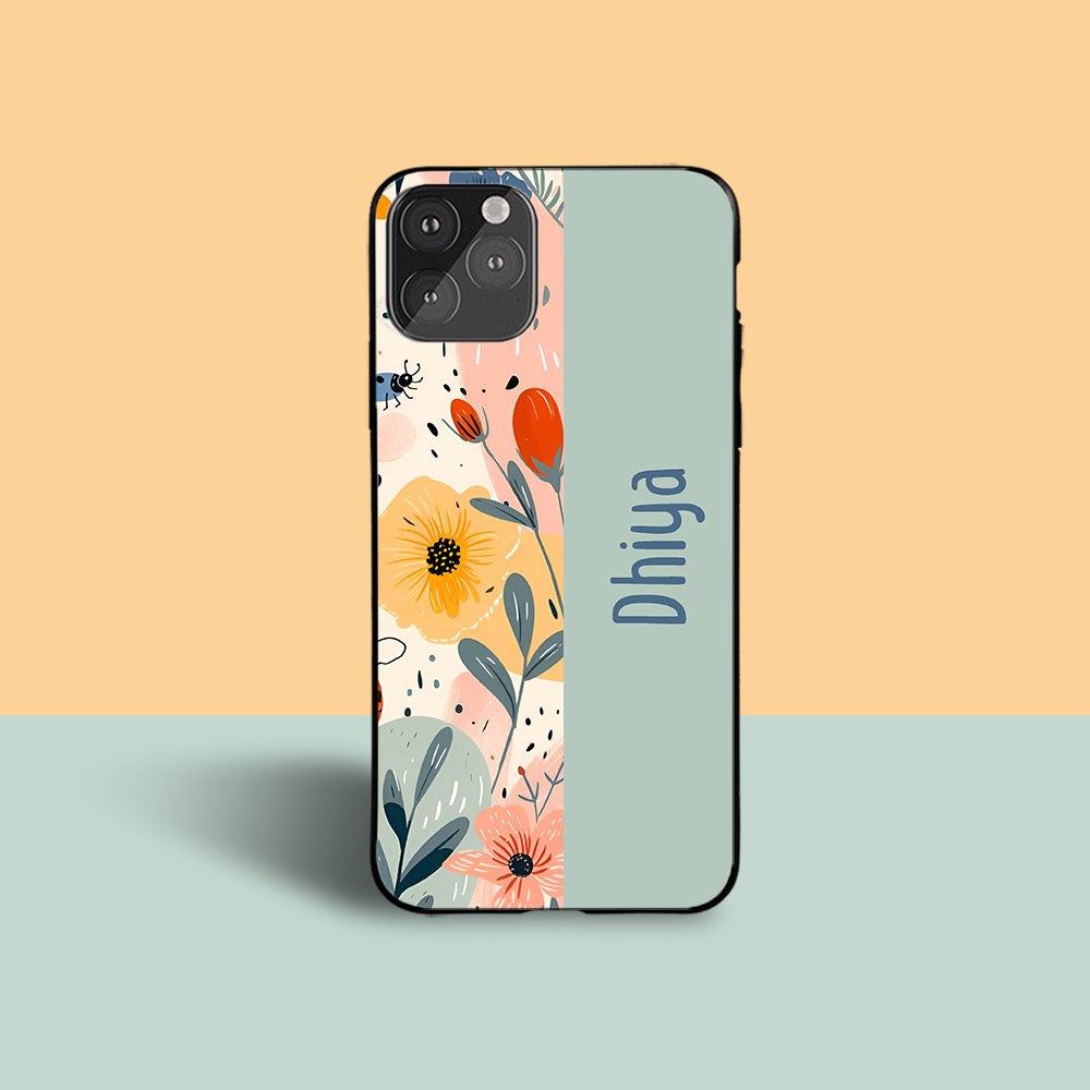 Bee In Flowers Name Protective Case