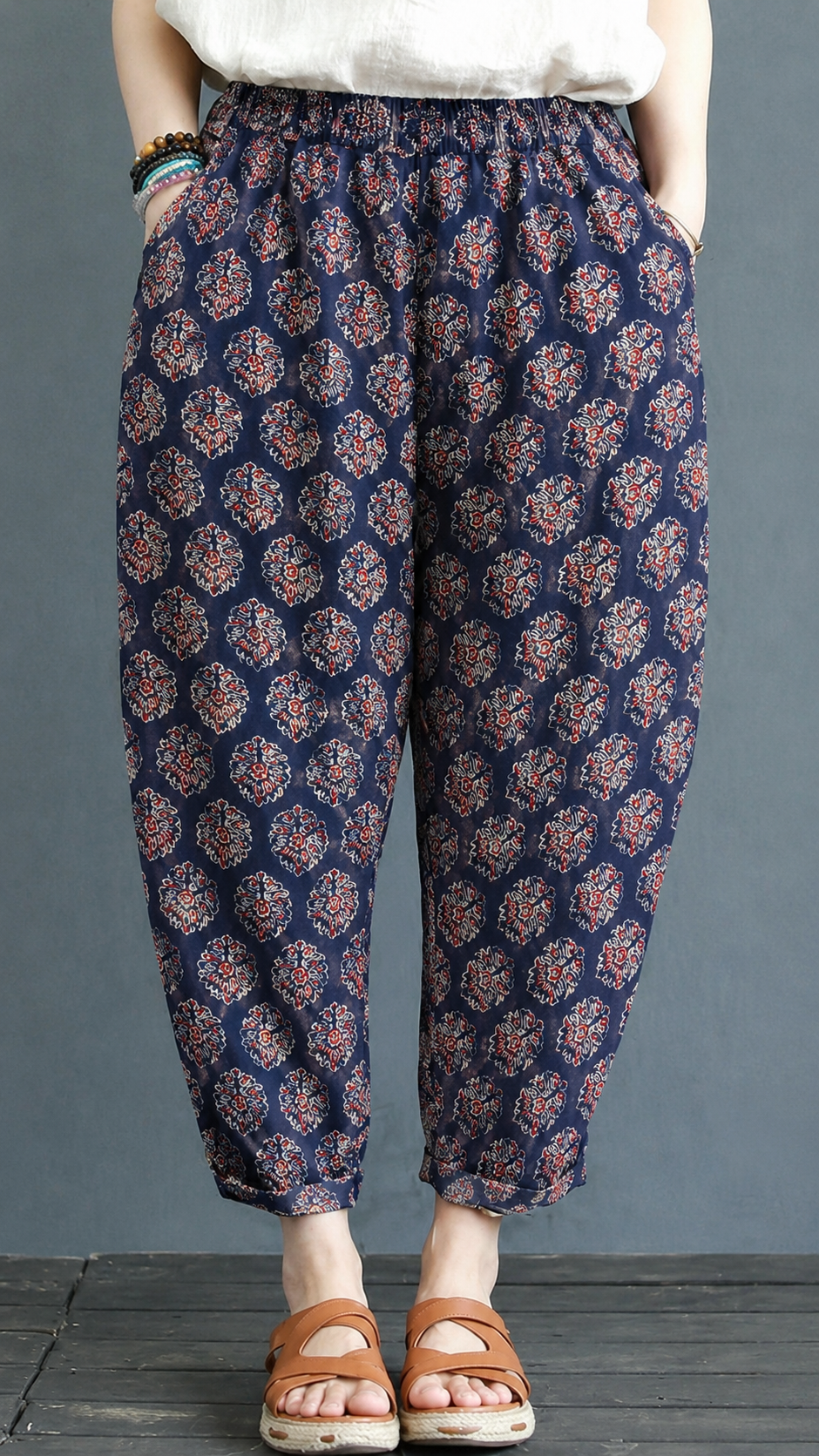 Women's Cotton Printed Pants – Everyday Cotton Comfort