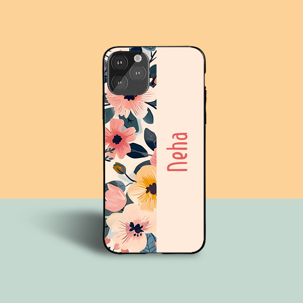 Petals Name Protective Case