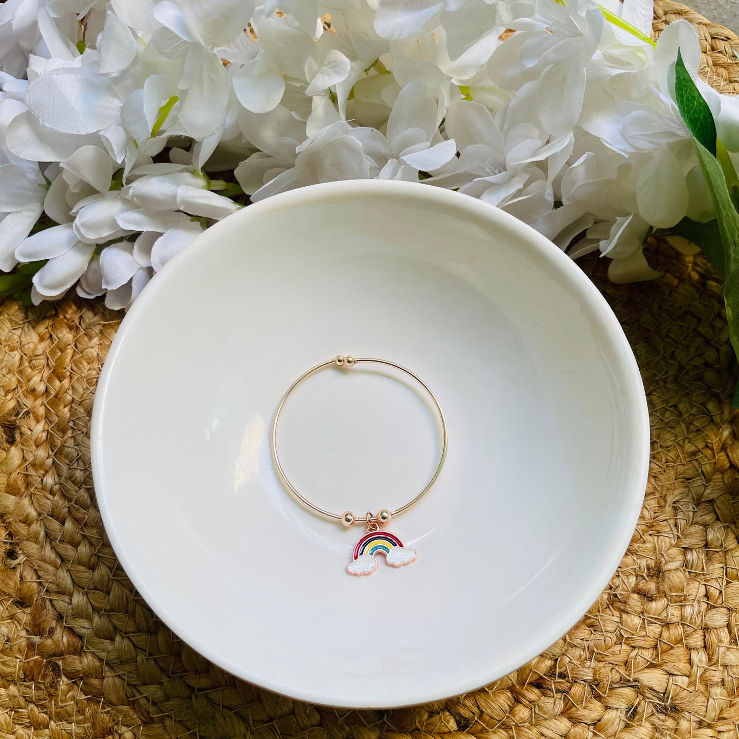 Unicorn Rainbow Charm Bracelet