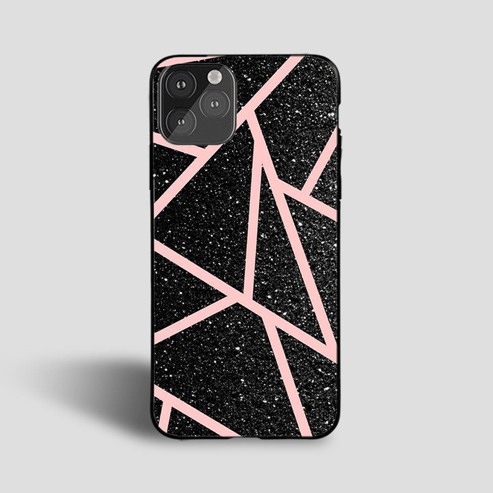 Black With Pink Stripe