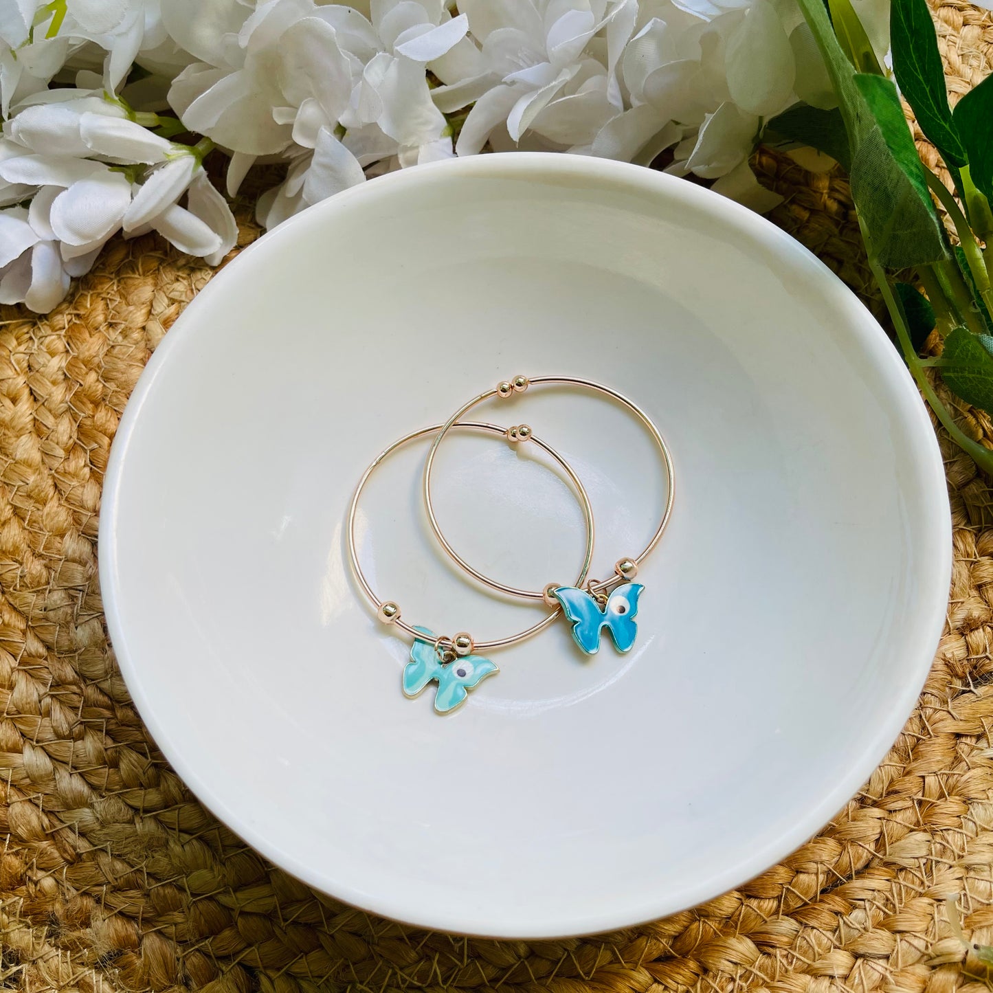 Butterfly Charm Bracelet