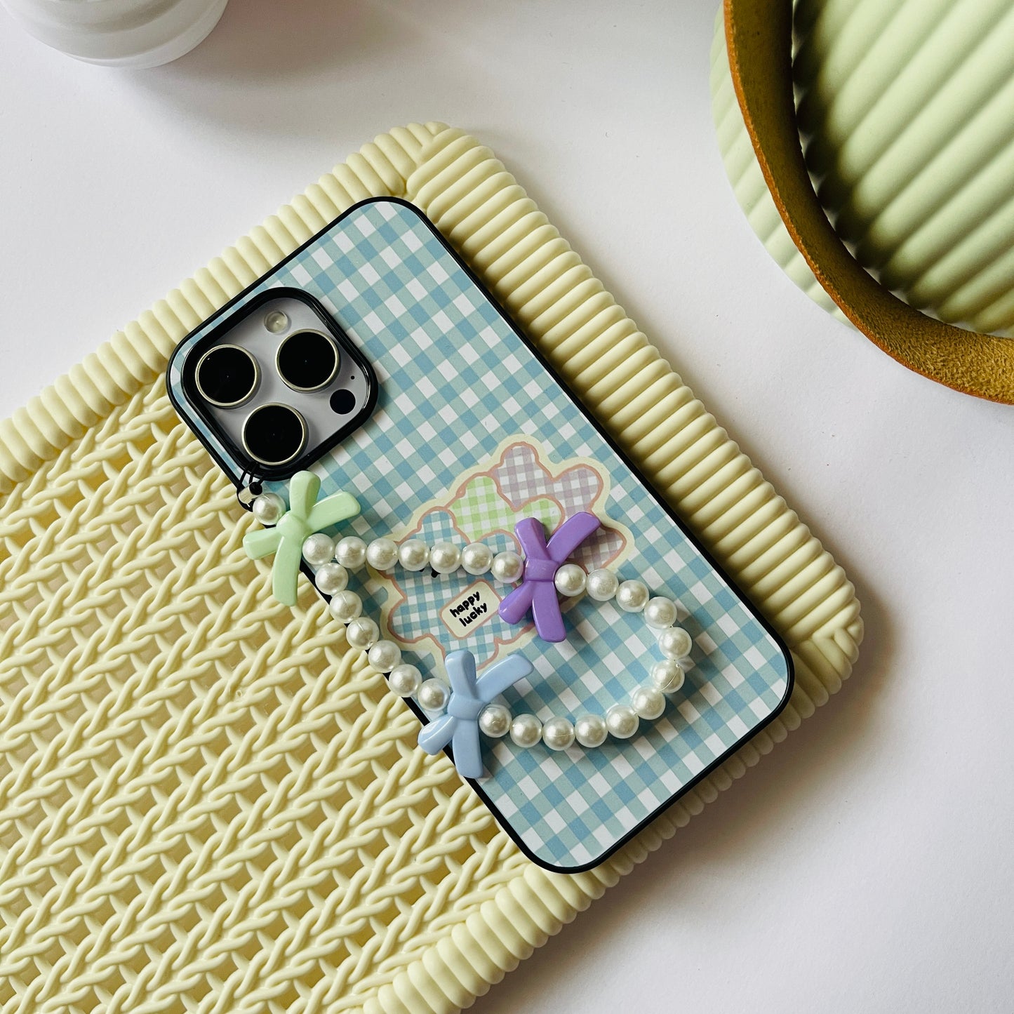 Happy Lucky With Charm Protective Phone Case