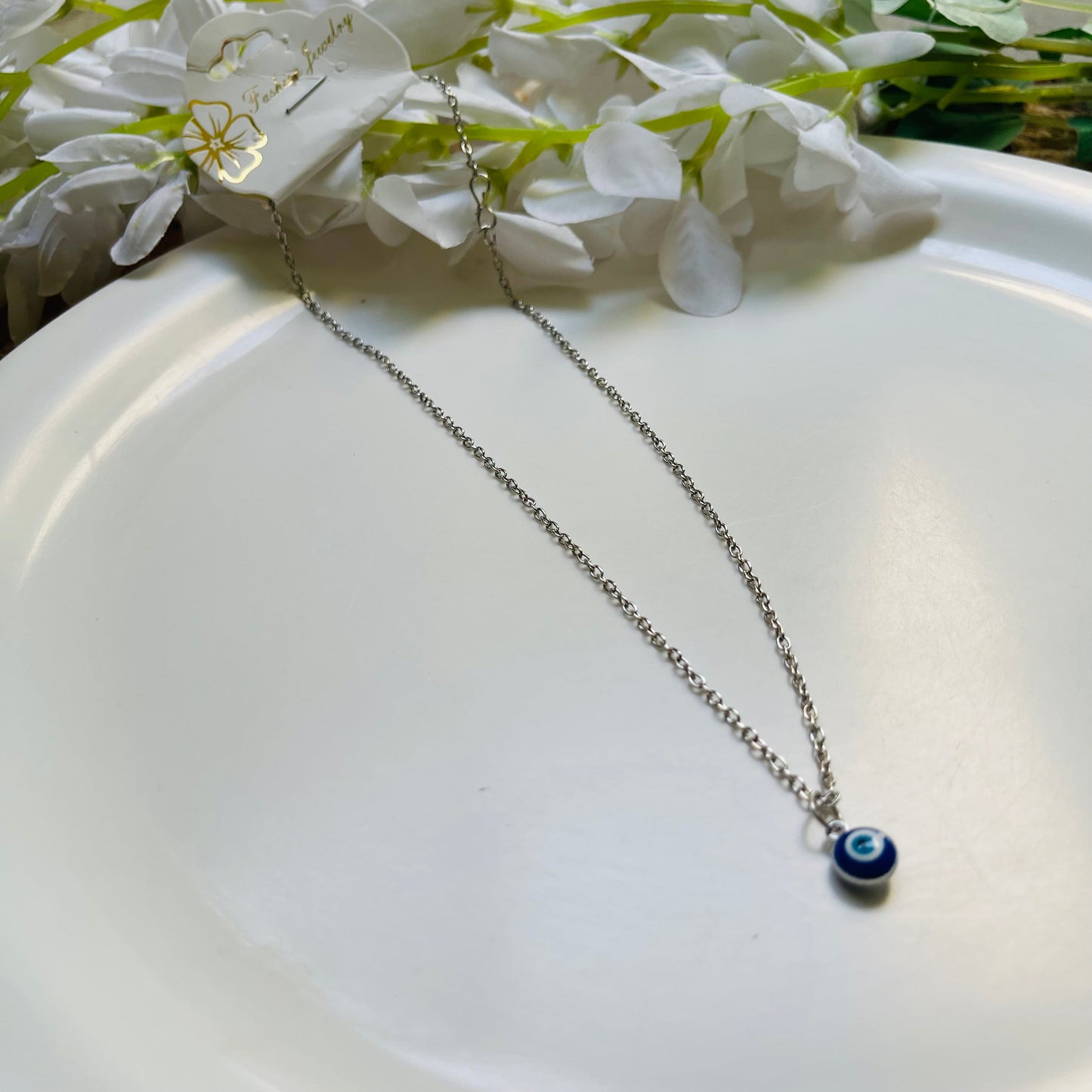 Evil Eye Jewellery Minimalist Dark Blue Bead