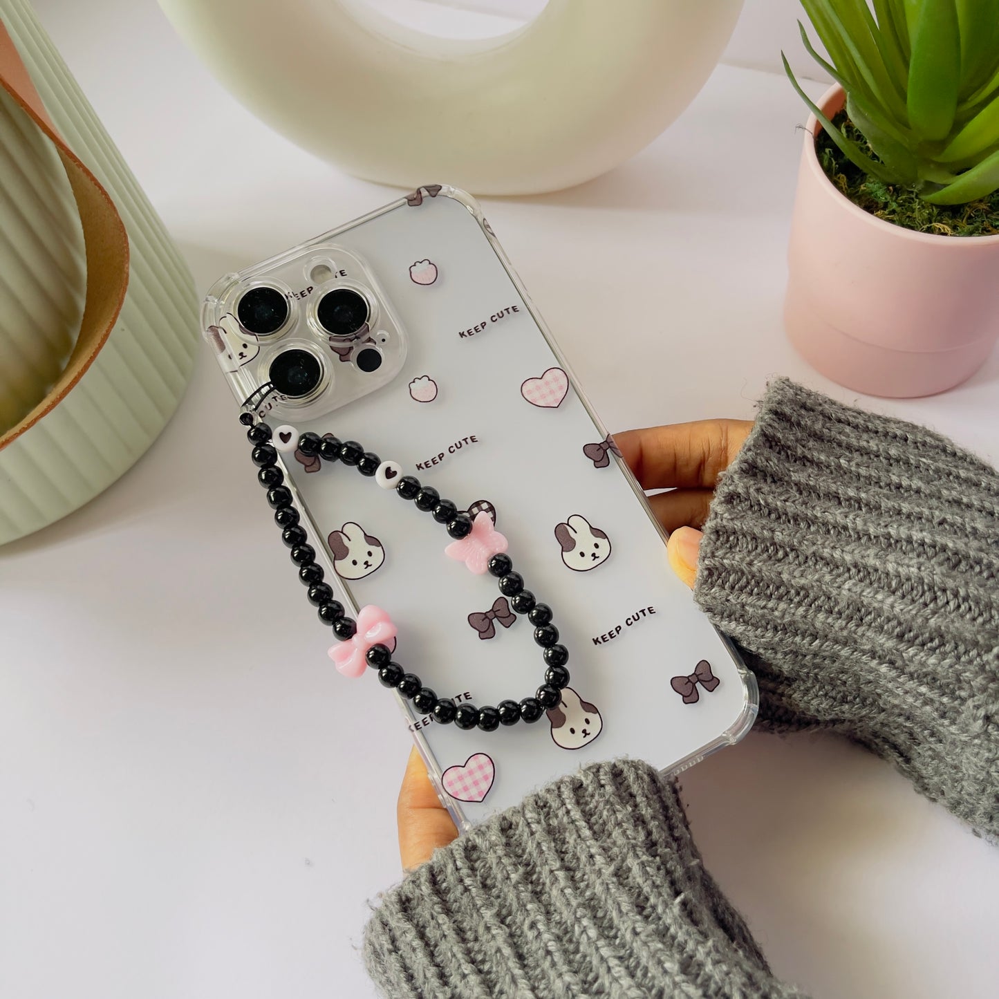 Keep Cute Mobile Cover Charm Phone Case