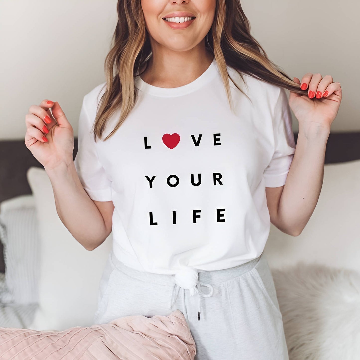 Love Your Life Printed Unisex T-Shirt