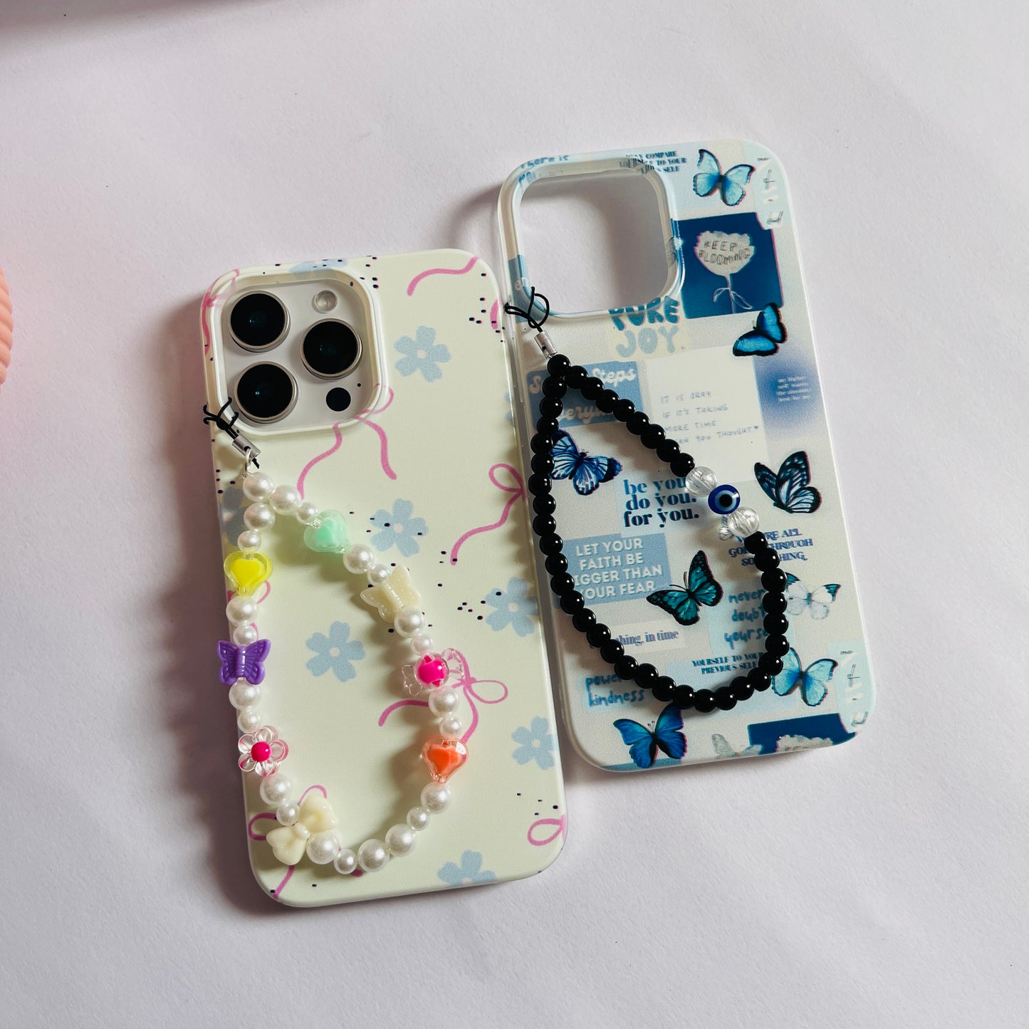 Bows & Butterflies Charm Phone Case