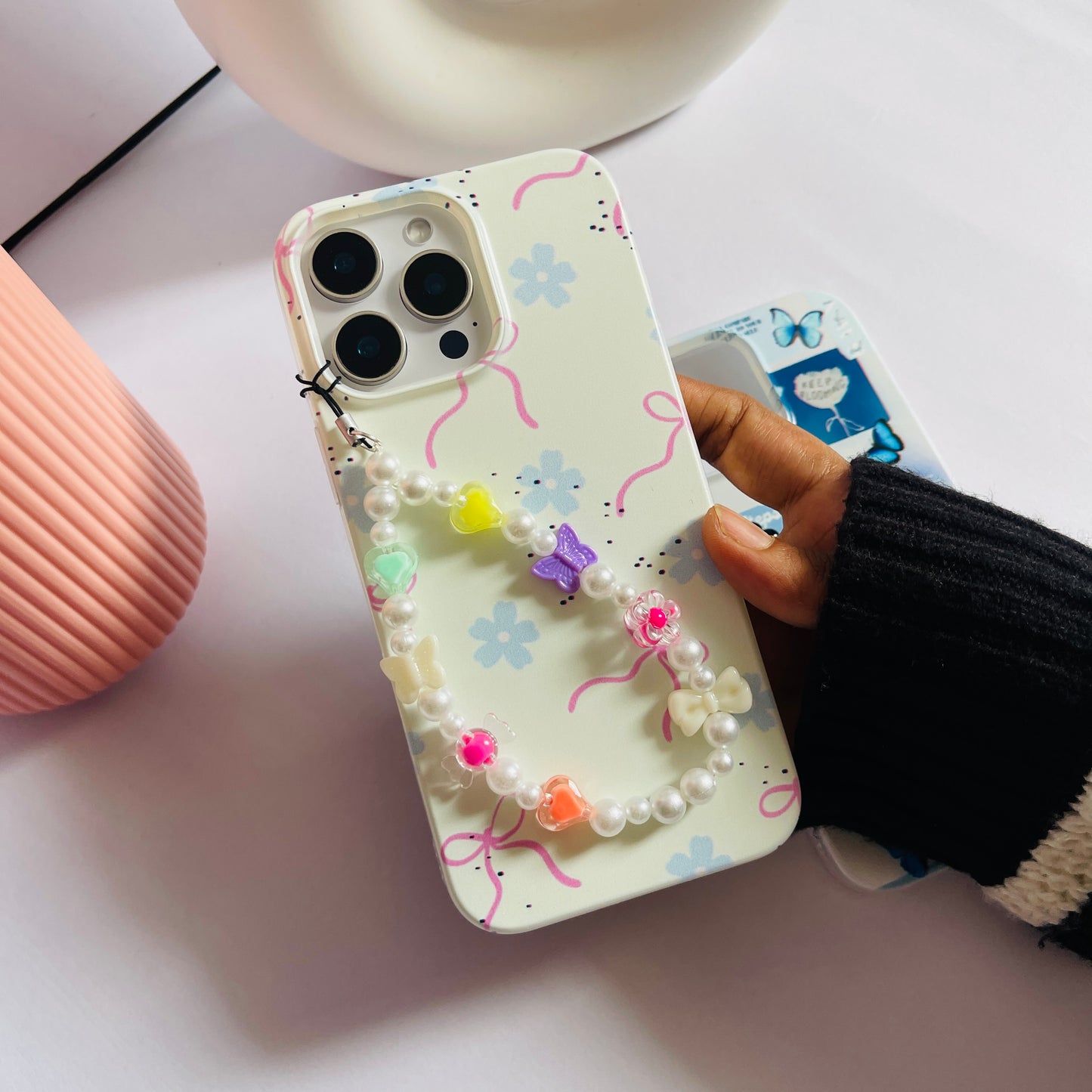 Bows & Butterflies Charm Phone Case