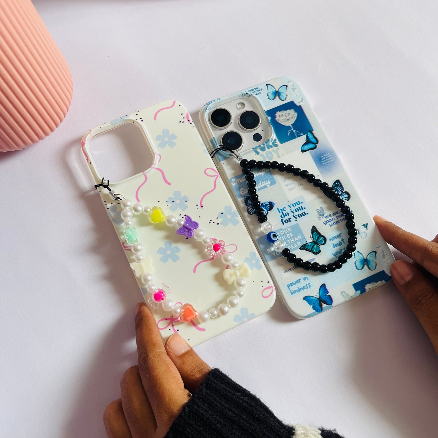 Bows & Butterflies Charm Phone Case