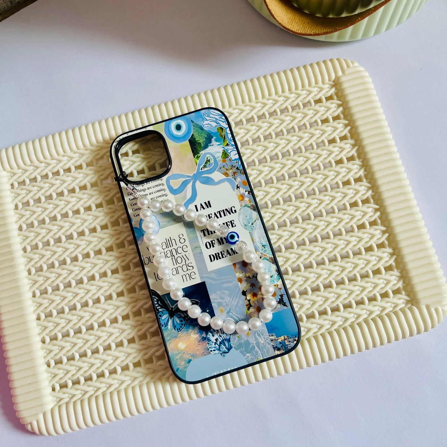 Aesthetic Evil Eye Charm Phone case For Girls