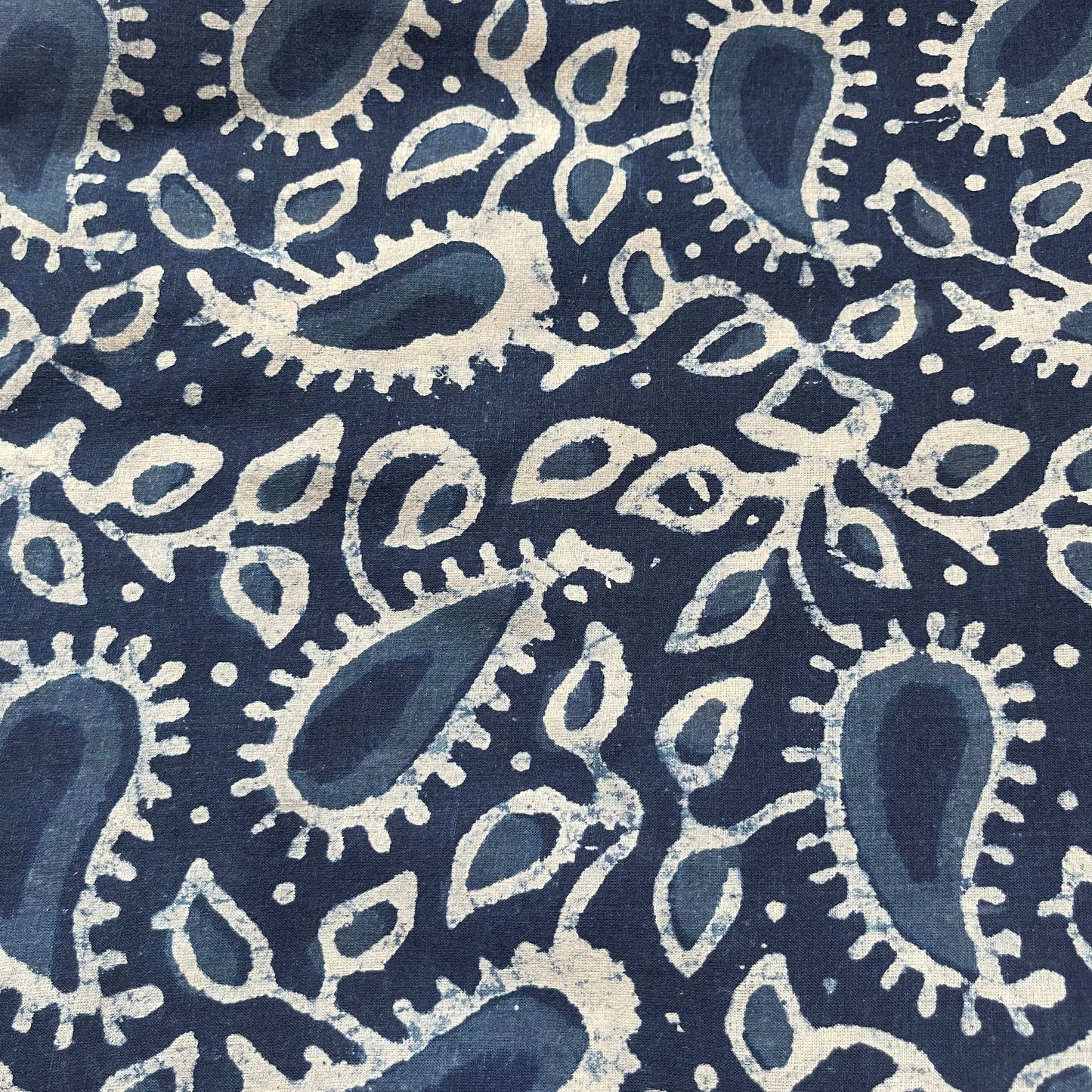 Pure Cotton Indigo Alia Cut Short Kurti