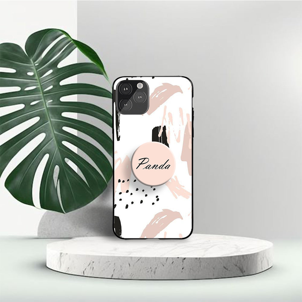 Gripper Case With Pink And Black