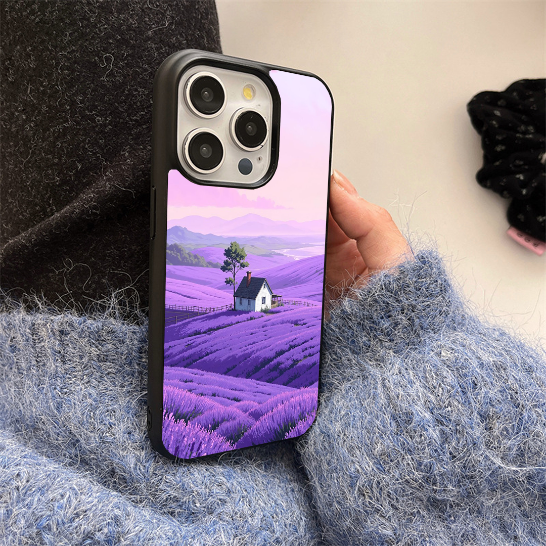 Modern Mohair Protective Glass Case