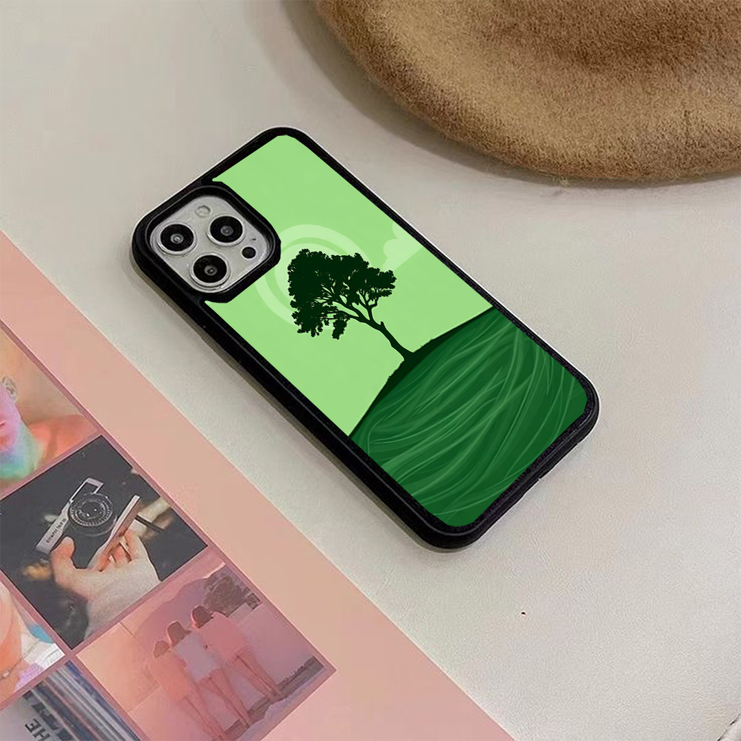 Amber Weave Protective Glass Case