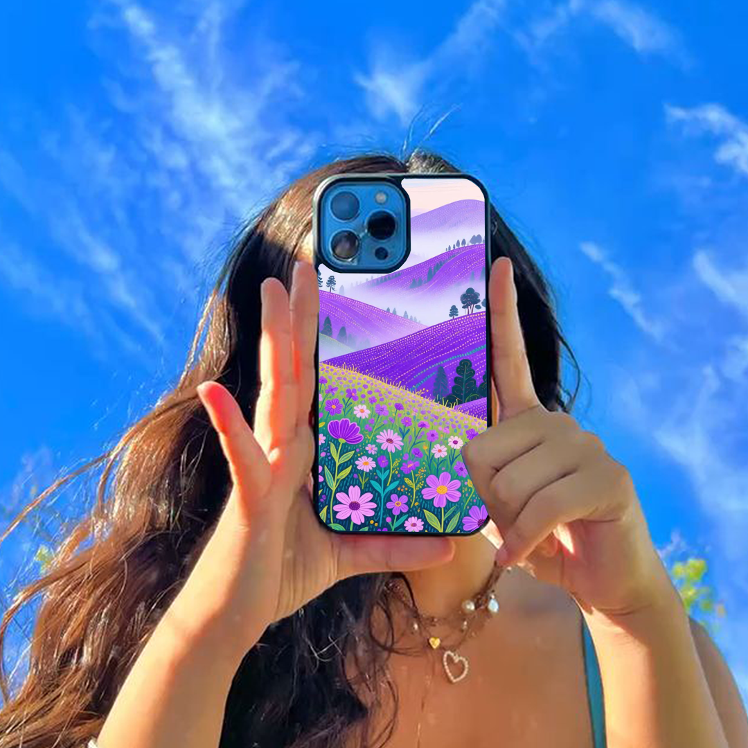 Dusk Ribbed Protective Glass Case