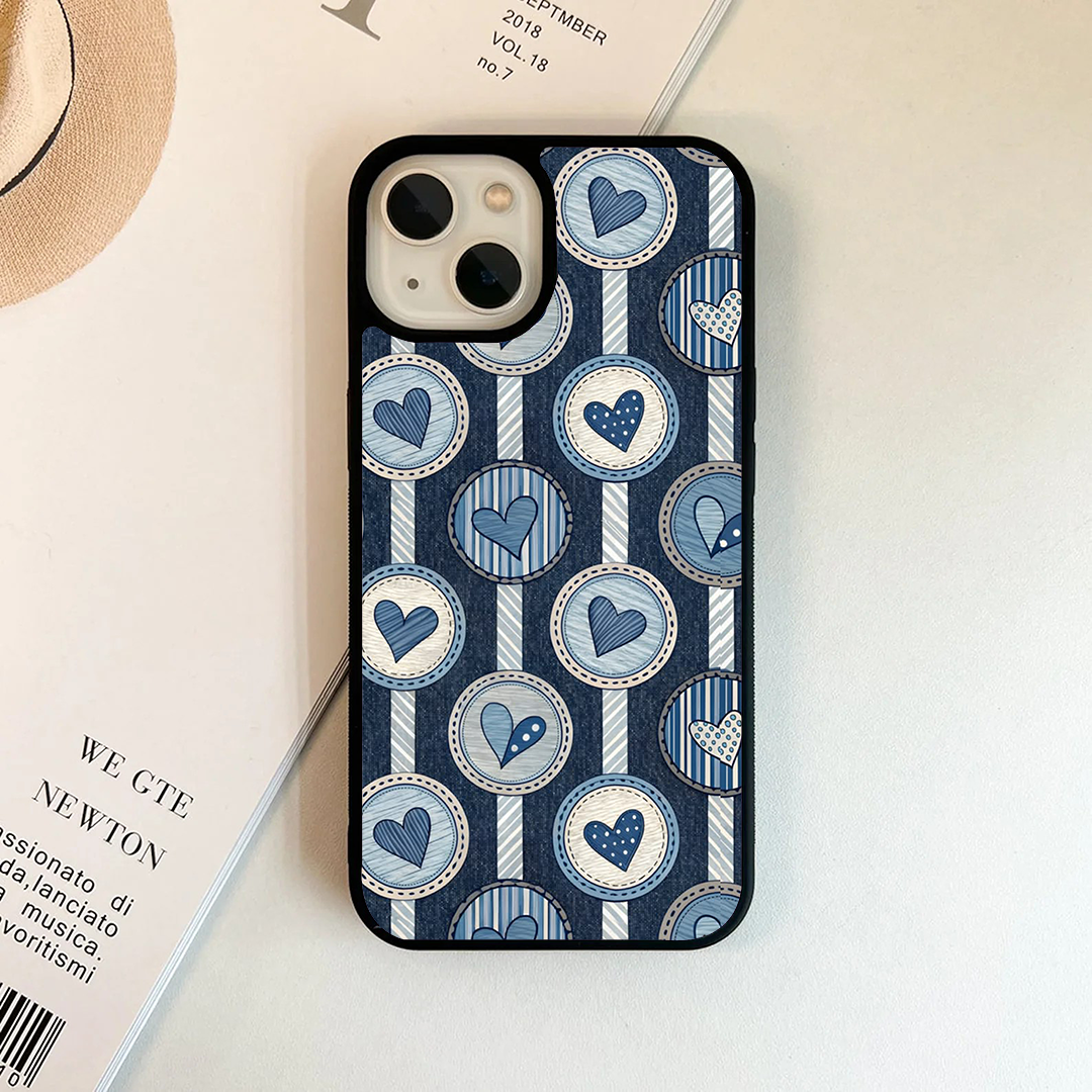 Pure Hearts Protective Glass Case