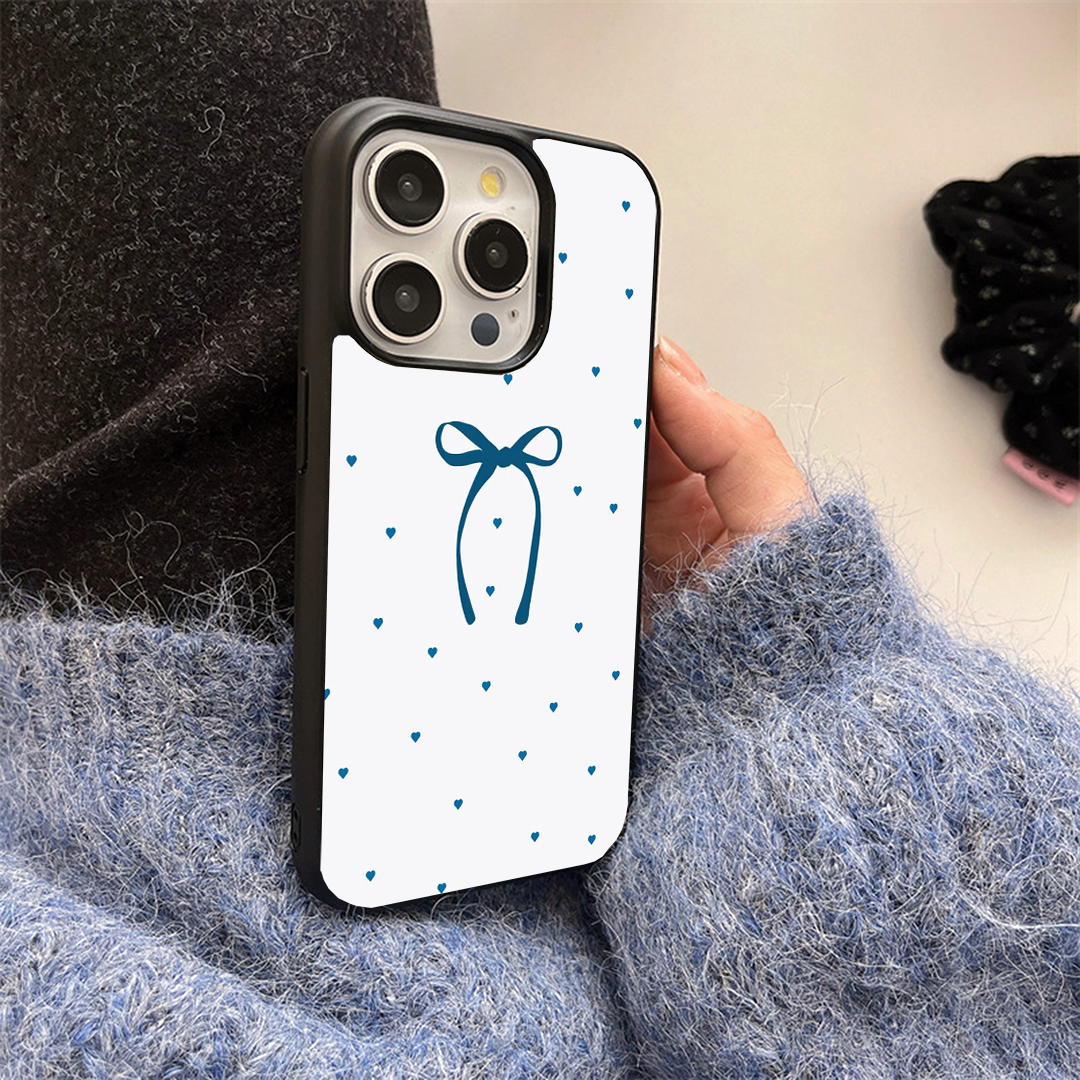 Bowtie Printed Protective Phone Case Back Cover
