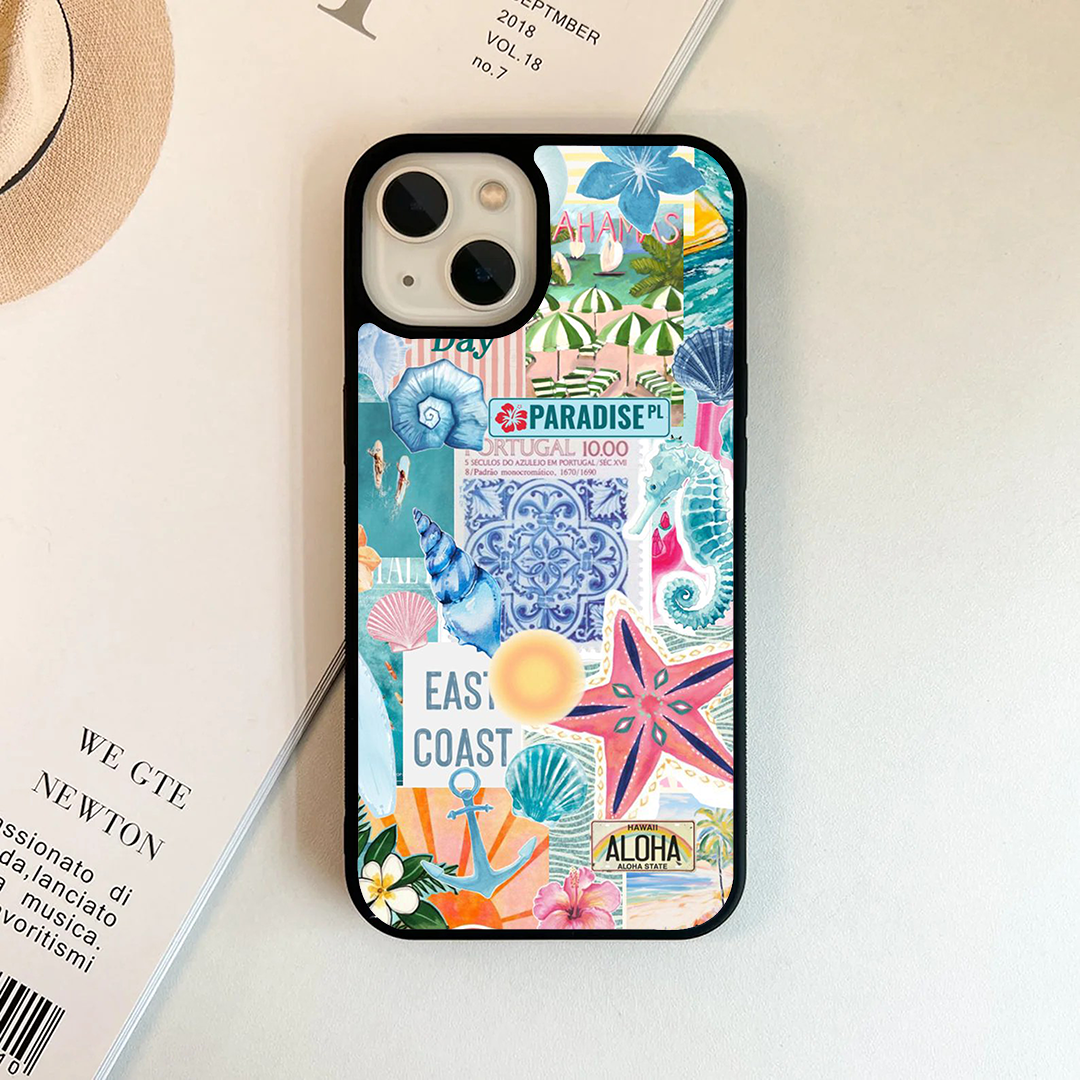 East Coast Paradise Protective Phone Case Back Cover