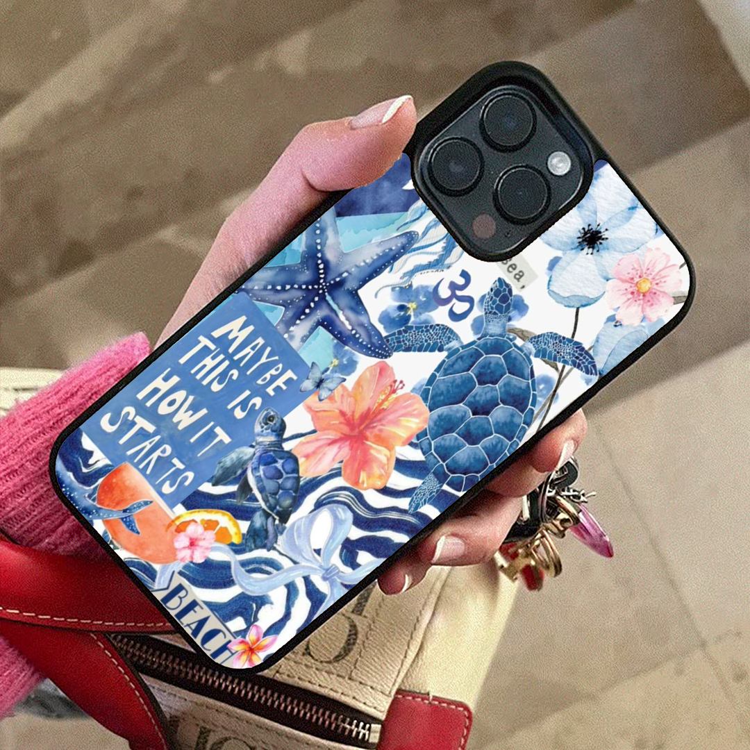 Ocean Origin Protective Phone Case Back Cover