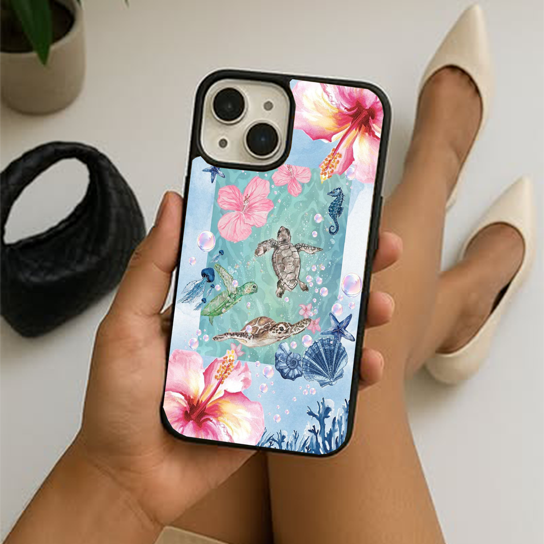 Ocean Creatures Phone Case Back Cover