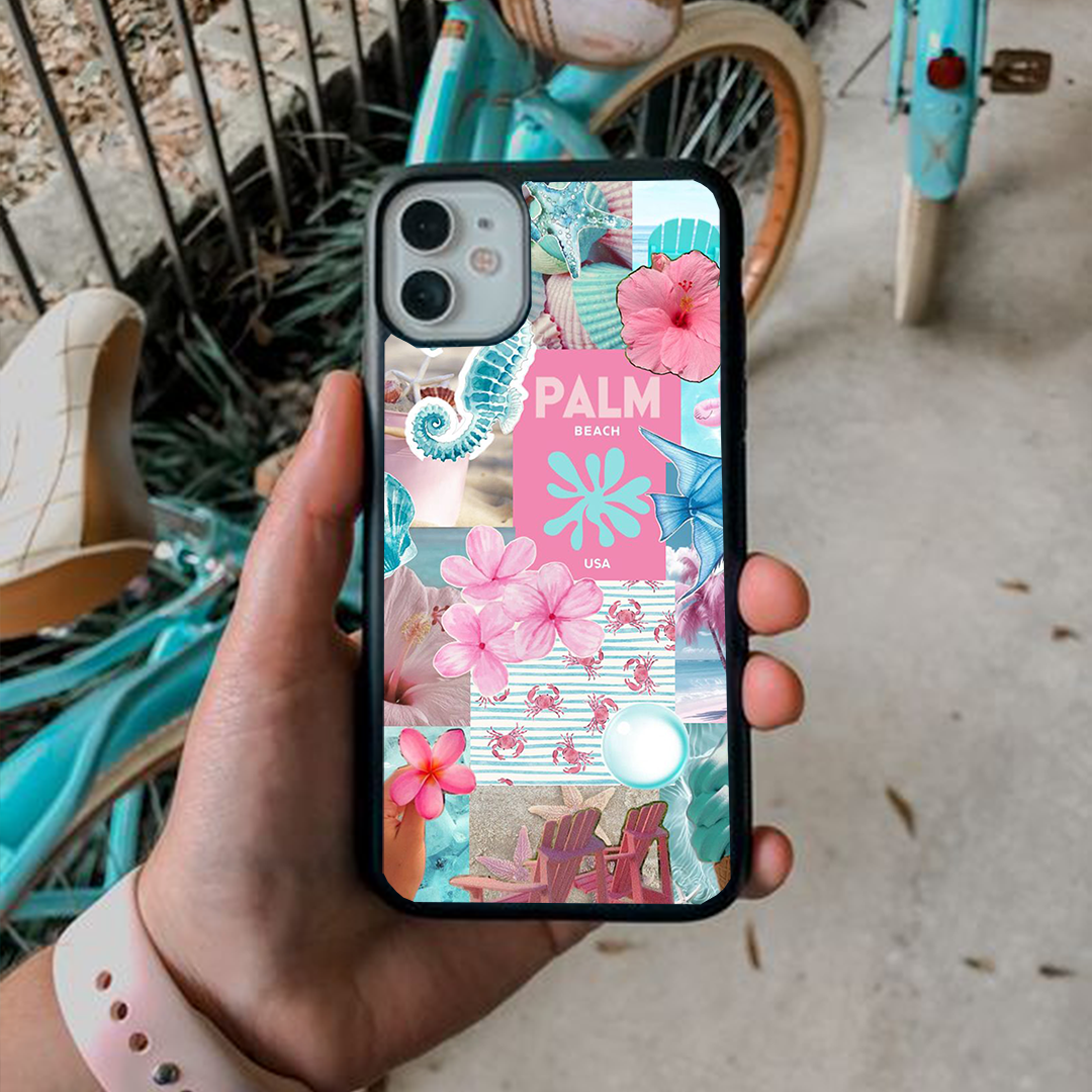 Palm Pastel Phone Case Back Cover