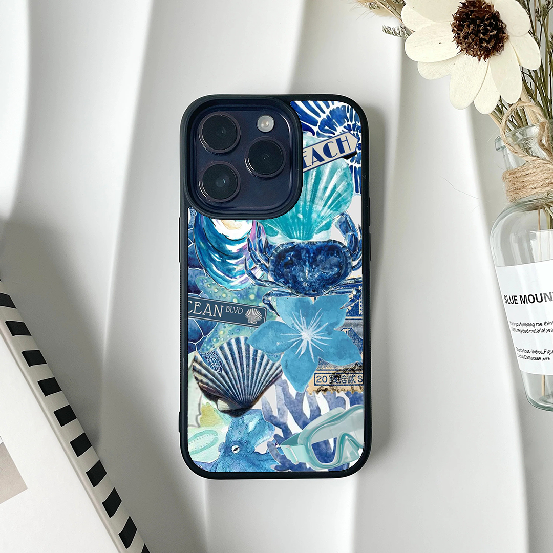 Pastel TIde Protective Phone Case Back Cover