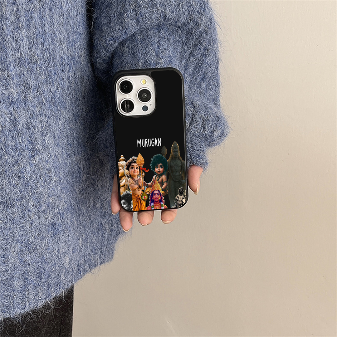 Murugan Peacock Divine Printed Protective Case