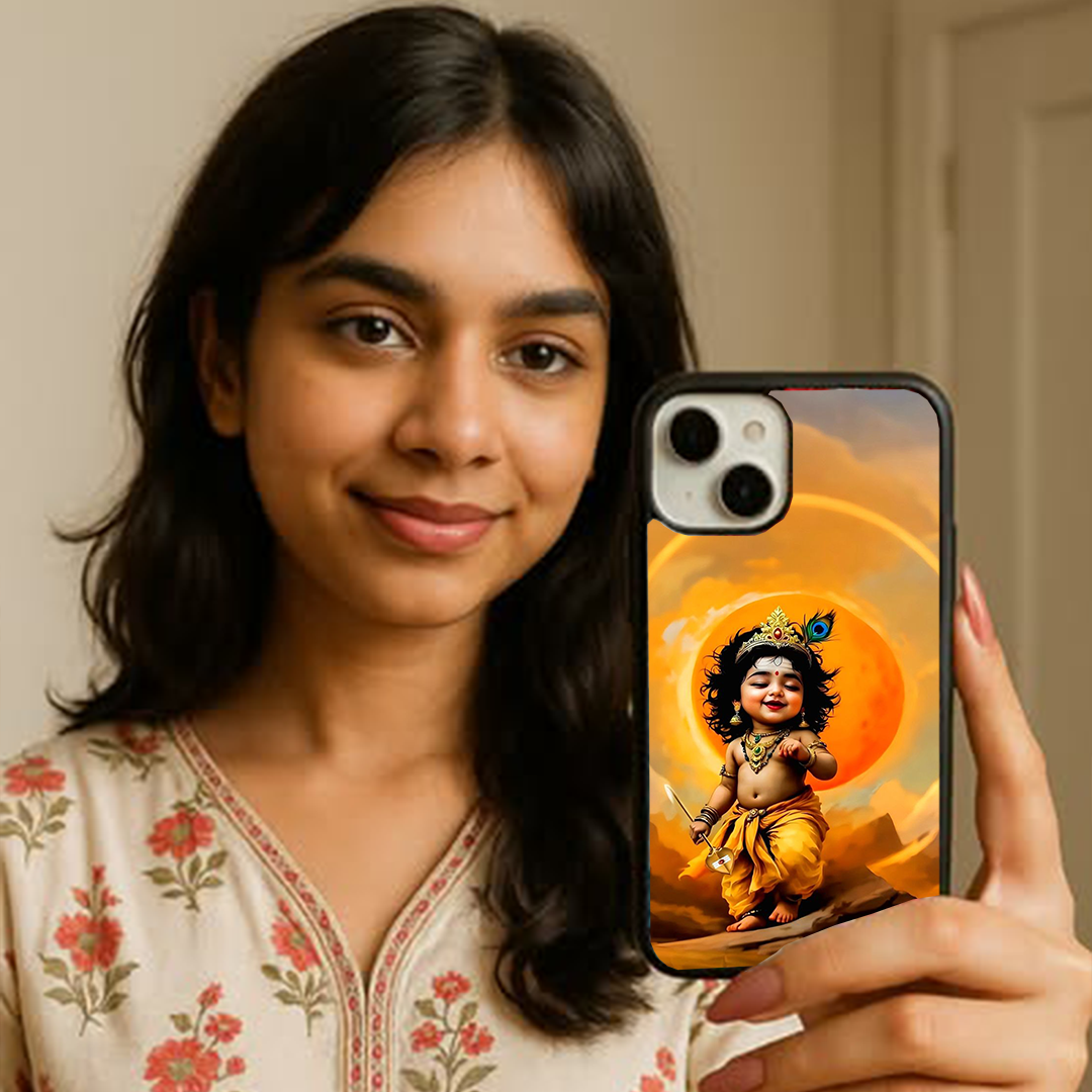 Little Muruga Karthigeya Kumara with Vel Divine Printed Protective Case