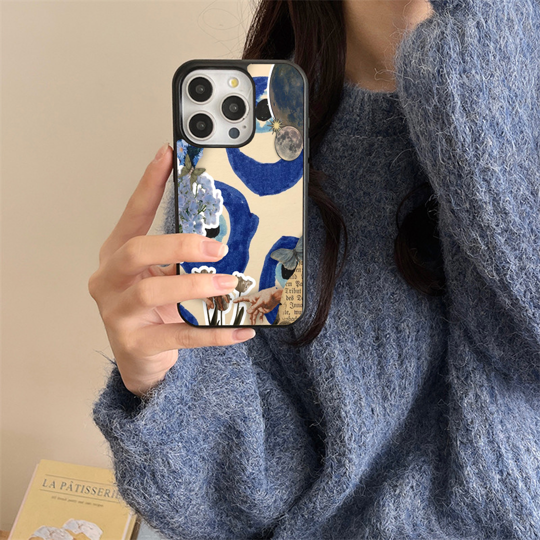 Stickers Evil Eye Protective Phone Case Back Cover