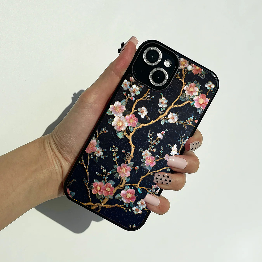 Petal Poise Glossy Protective Cases