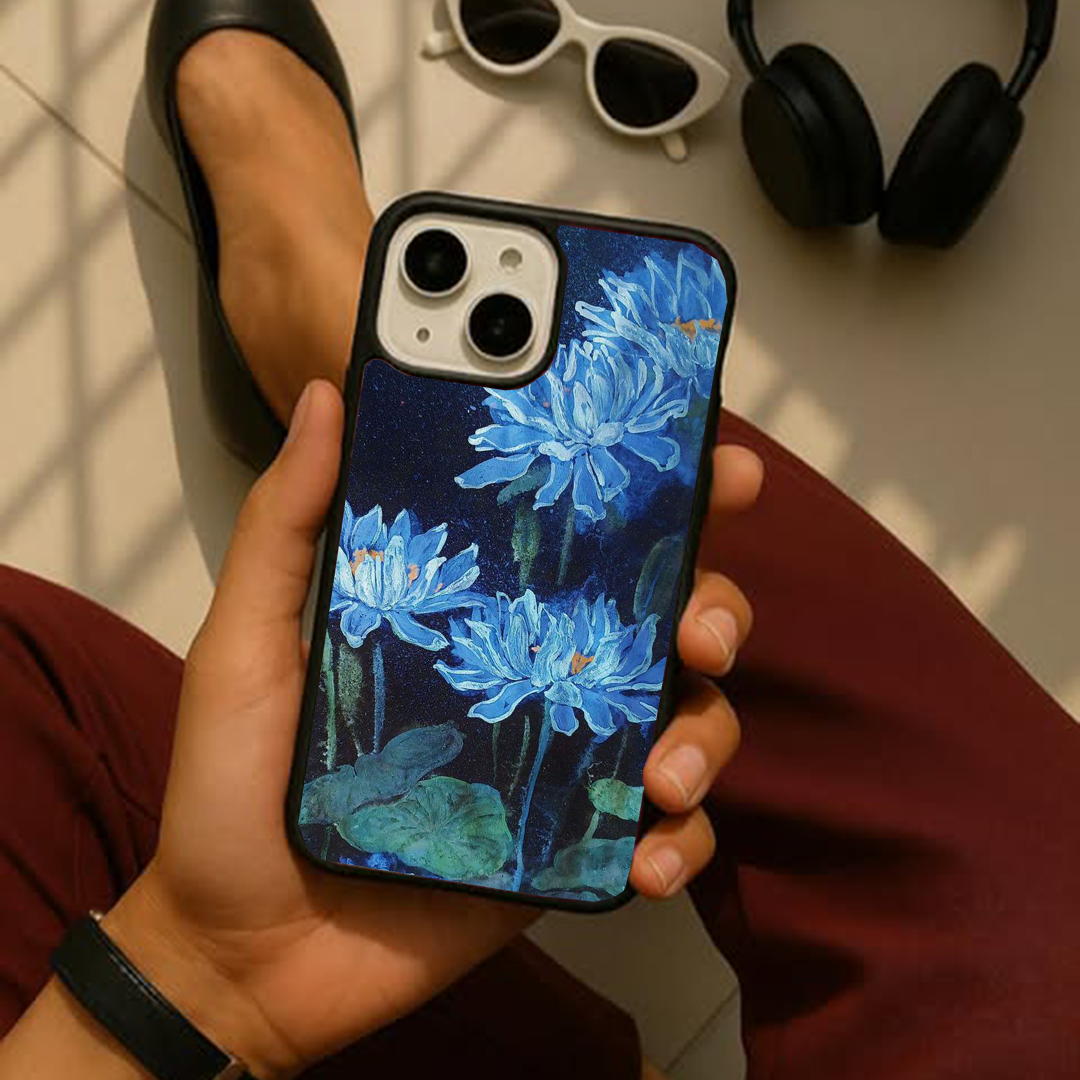 Petal Glow Garden Glossy Protective Cases