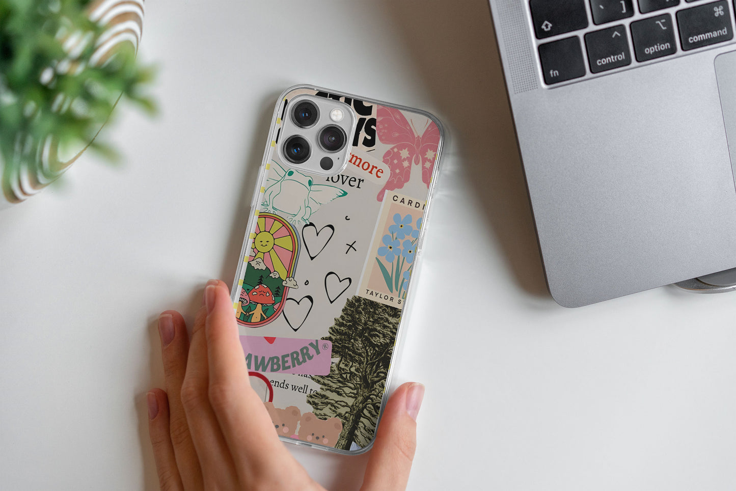 Cute Aesthetic Things Printed Silicone case