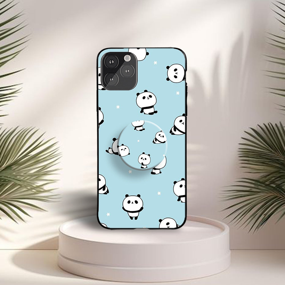 Gripper Case With Blue panda