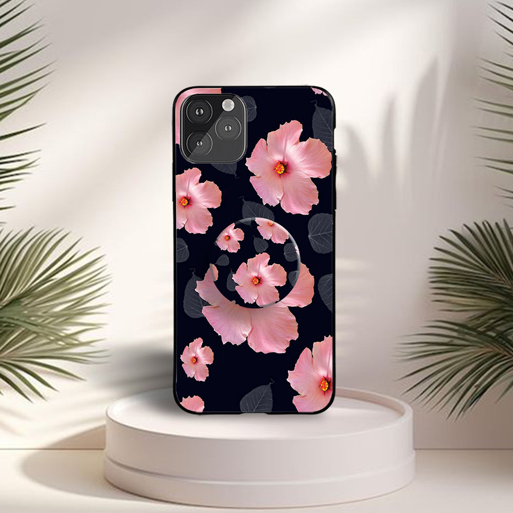 Gripper Case With Rose flowers