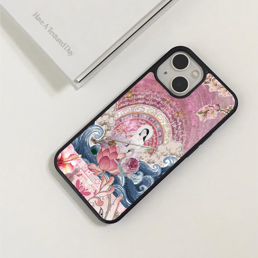 Saraswati Garden Printed Protective Case