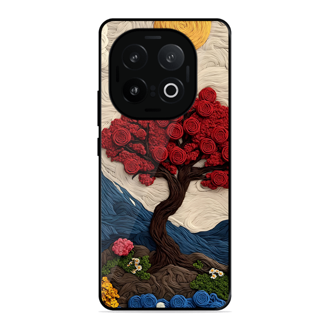 Nature Tree Printed Protective Phone Cover for Iqoo 13 5G